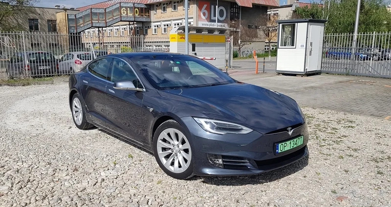 Tesla Model S cena 128700 przebieg: 125209, rok produkcji 2018 z Hrubieszów małe 379